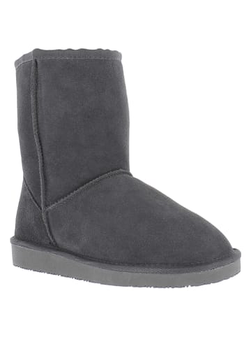 Leren winterboots "Fairfield" antraciet