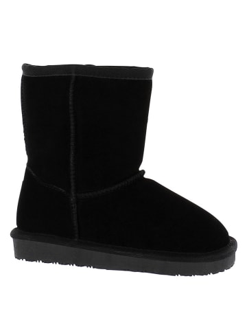 Skórzane kozaki zimowe "Skiddaw Youth" w kolorze czarnym