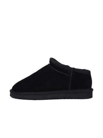 Leder-Winterboots "Jack" in Schwarz