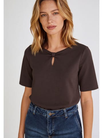 More & More Shirt in Braun