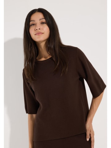 More & More Shirt in Braun