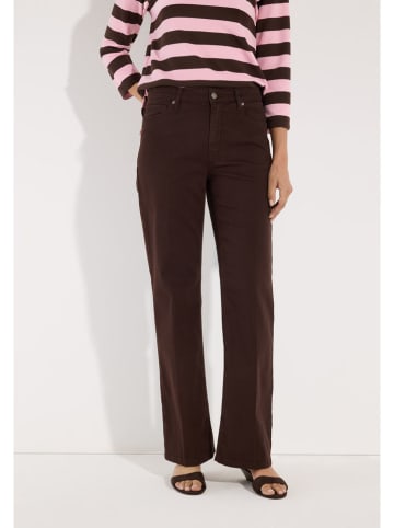 Jeans - Straight fit - in Braun