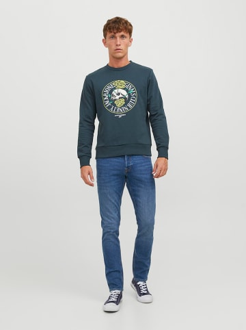 Dżinsy - Slim fit - w kolorze niebieskim