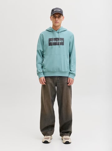 Hoodie "Cole" in Türkis