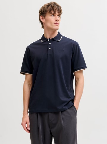Koszulka polo "Prblaethan" w kolorze granatowym