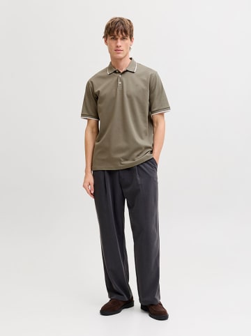 Koszulka polo "Prblaethan" w kolorze khaki