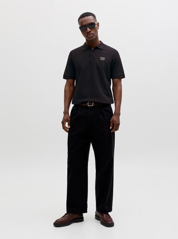 Poloshirt "Daytona" in Schwarz