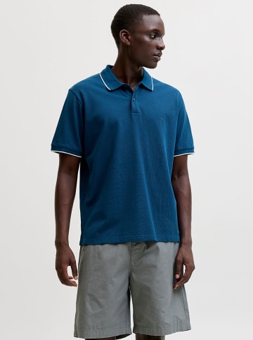 Koszulka polo "Blaweston" w kolorze niebieskim