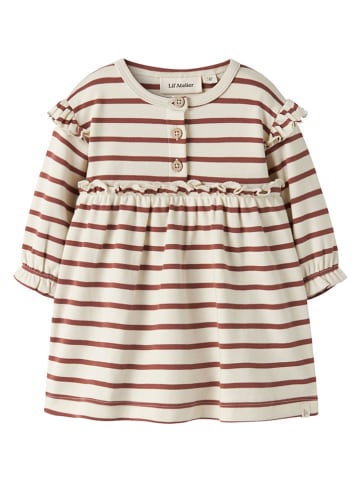 Body-Kleid "Limia" in Creme/ Braun
