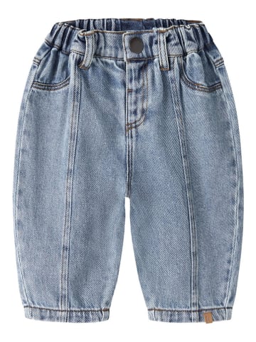 Dżinsy "Karole" - Tapered fit - w kolorze niebieskim