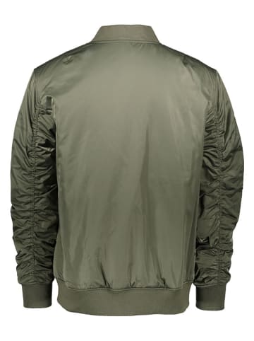 Wende-Blouson in Khaki/ Orange