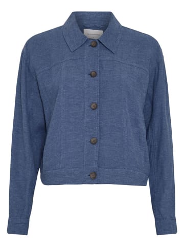 Hemdjacke "Viana" in Blau