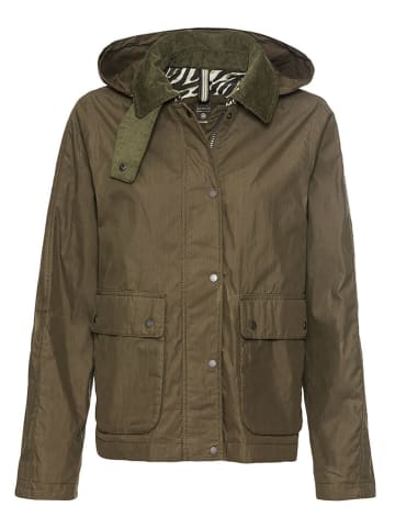 Kurtka przejściowa w kolorze khaki
