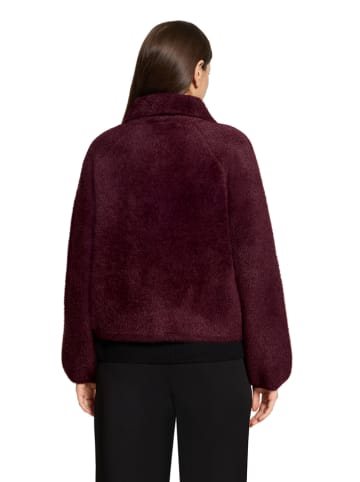 Teddyjacke in Aubergine