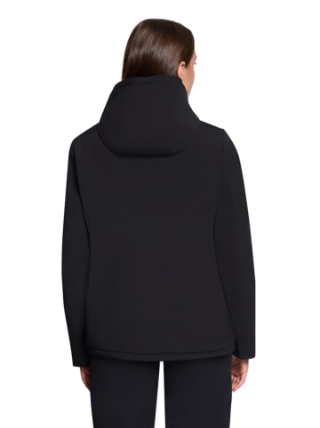Wende-Übergangsjacke Schwarz/ Hellbraun