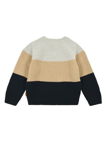 Sweter w kolorze kremowo-czarnym