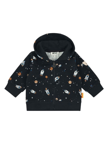 Steiff Sweatjacke in Schwarz