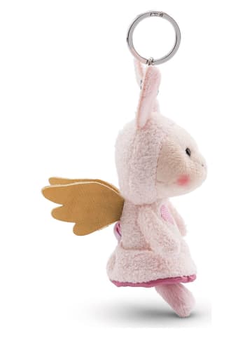 Brelok w kolorze jasnoróżowym do kluczy - wys. 10 cm - 3+