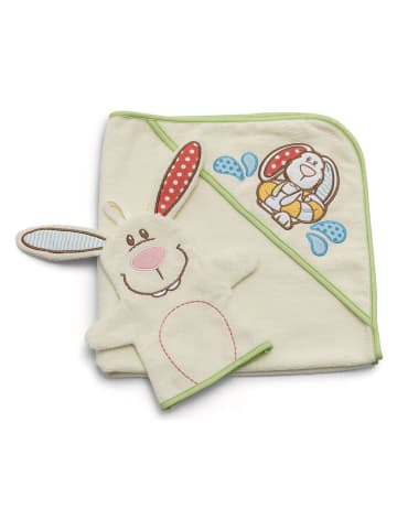 2-częściowy zestaw "Rabbit Tilli" w kolorze kremowym