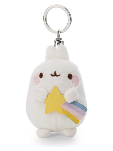 Schlüsselanhänger "Molang" in Weiß - (H)8 cm - ab 3 Jahren