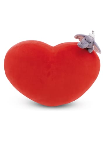 Poduszka "Love" w kolorze czerwonym - 27 x 42 cm