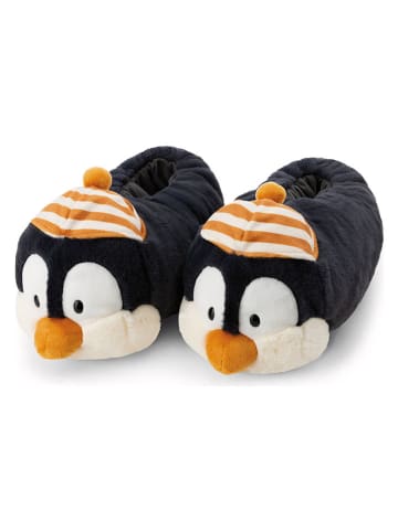 Kapcie "Pinguin Peppi" w kolorze czarnym