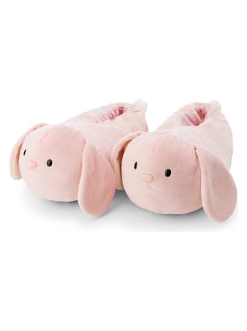 Hausschuhe "Mymochi Hase Pibu" in Rosa