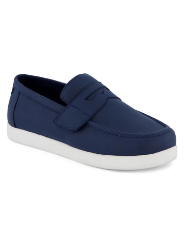 Slippersy w kolorze granatowym