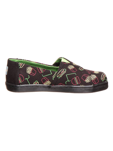 Instappers "Classic" zwart/roze/groen