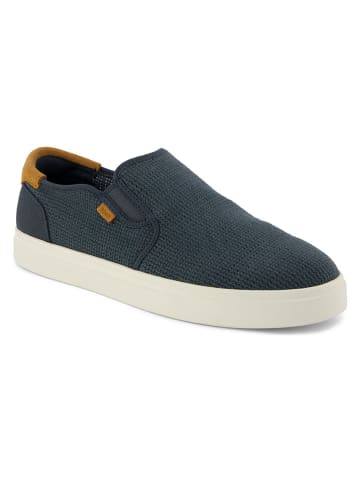 Slippersy w kolorze granatowym