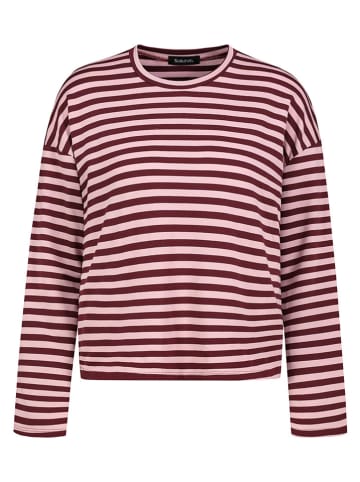 Longsleeve in Rosa/ Bordeaux