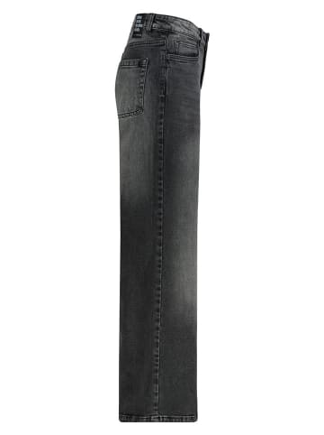 Jeans - Wide leg - in Anthrazit