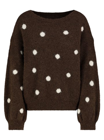 Pullover in Braun