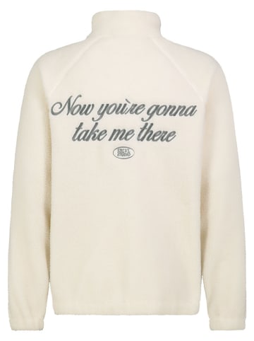 Fleece vest crème