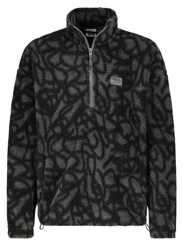 Fleecepullover in Anthrazit