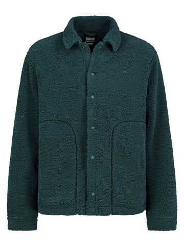 Fleecejacke in Petrol