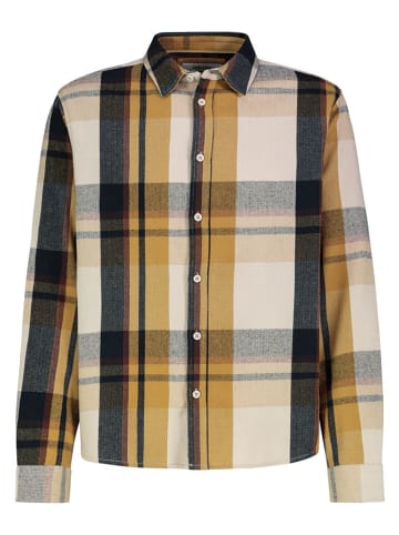 Blouse oranje/beige