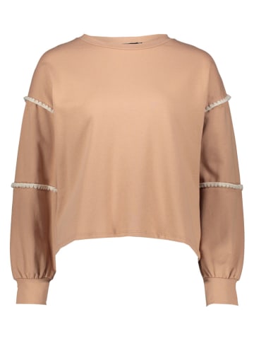 Sweter w kolorze szarobrązowym