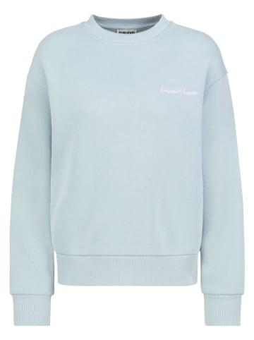 Sweatshirt in Hellblau
