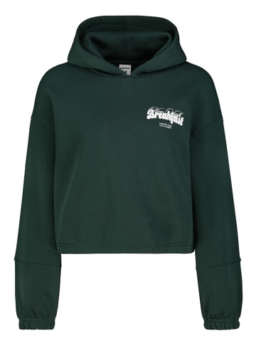 Hoodie in Dunkelgrün