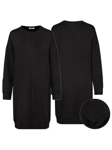 Sweatkleid in Schwarz