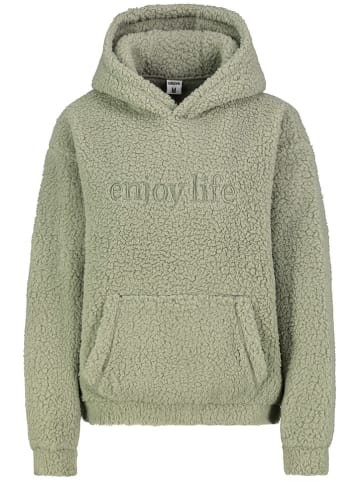 Fleece trui lichtgroen
