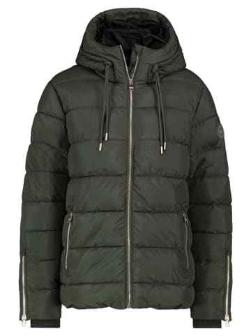 Steppjacke in Dunkelgrün