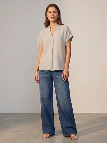 Bluse in Creme