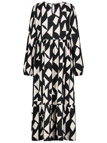 Kleid in Schwarz/ Creme