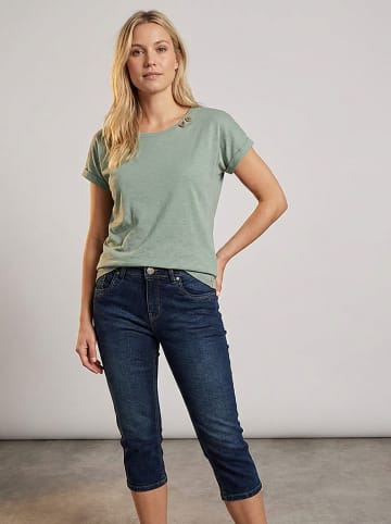 Rybaczki dżinsowe - Slim fit - w kolorze granatowym