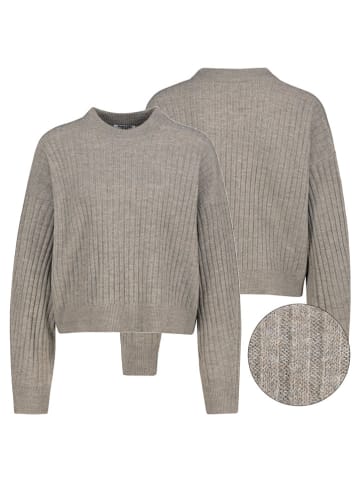 Sweter w kolorze szarym