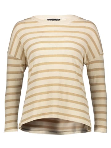 Sweter w kolorze beżowo-jasnobrązowym