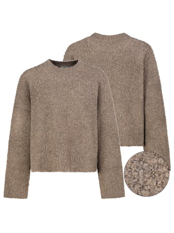 Pullover in Braun