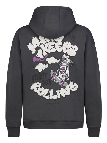 Hoodie in Dunkelgrau